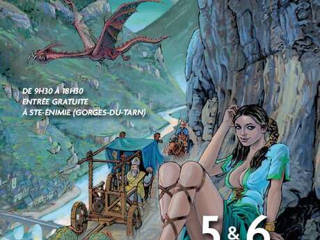 18 ÈME FESTIVAL DU LIVRE ET DE LA BD - ENIMIE BD : BULLES DE BURLE