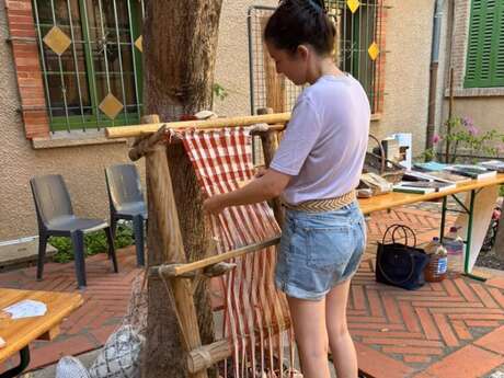 JOURNÉES EUROPÉENNES DU PATRIMOINE : DÉMONSTRATION DE TISSAGE NÉOLITHIQUE