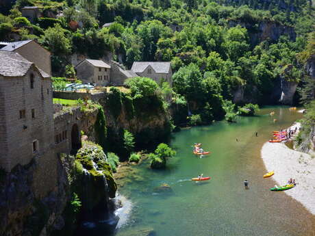 SENTIER DES GORGES DU TARN - DE FLORAC AU ROZIER