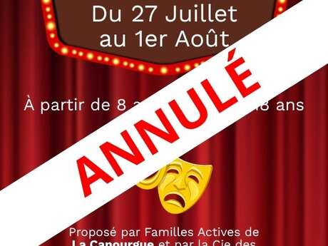 ANNULÉ - STAGE CIRQUE-THÉÂTRE