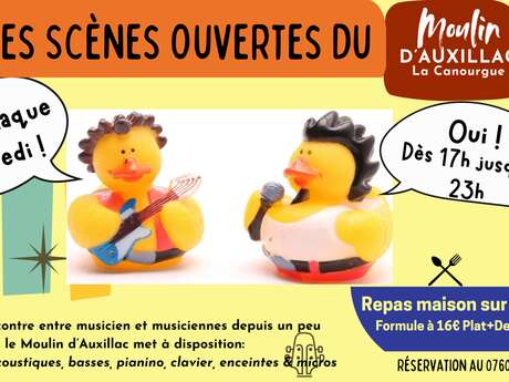 LES SCÈNES OUVERTES DU VENDREDI