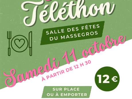 REPAS TÉLÉTHON