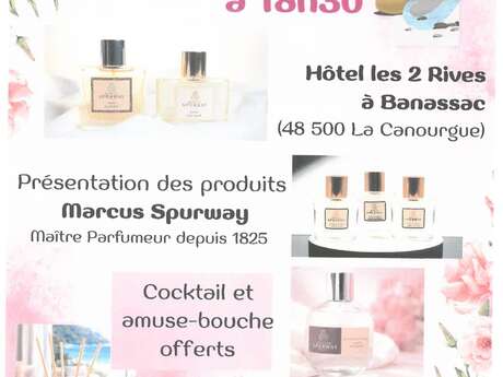 COCKTAIL DÉCOUVERTE DES PARFUMS MARCUS SPURWAY