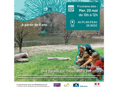 FÊTE DE LA NATURE EN LOZÈRE : BALADE LECTURES INSOLITES