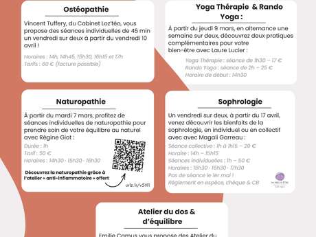 SÉANCE D'OSTÉOPATHIE