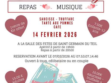 SOIRÉE VALENTINE'S DAY
