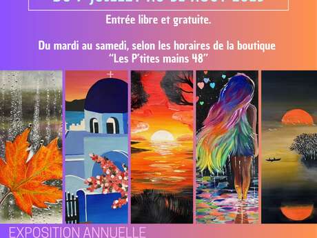 EXPOSITION D'ART ANNUELLE DE L'ATELIER DE LUCIE