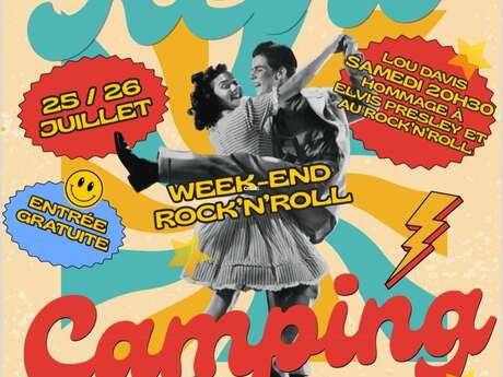 WEEK-END RETRO ROCK & ROLL AU CAMPING