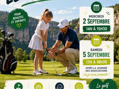 JOURNÉE DÉCOUVERTE AU GOLF