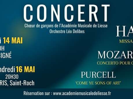 Concert de l'Académie Musicale de Liesse à Précigné