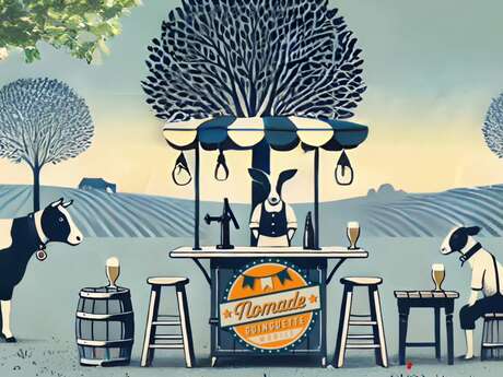 LA CALE : LE RENDEZ-VOUS DES PRODUCTEURS LOCAUX & NOMADE GUINGUETTE MOBILE