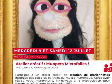 Atelier créatif : Muppets Microfolles !