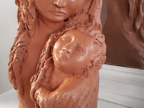 EXPOSITION DE SCULPTURES ET D'AQUARELLES DE FRANçOISE JAMMAUD ET MICHELINE KROENER