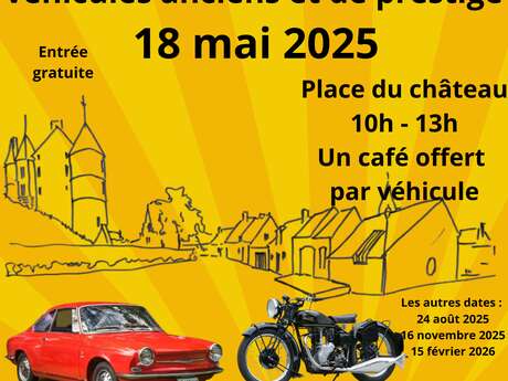 Rassemblement de véhicules anciens et de prestige