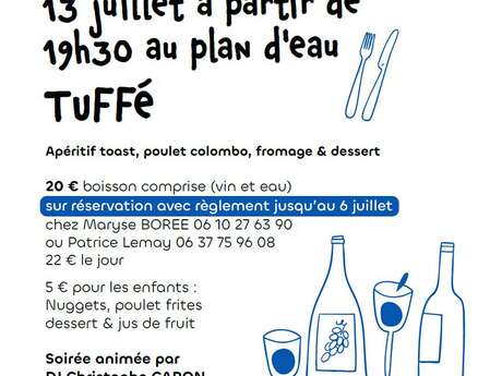 Repas champêtre et retraite aux flambeaux