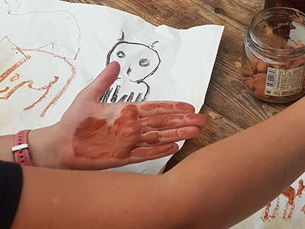 Atelier "Comme un artiste de la Préhistoire"