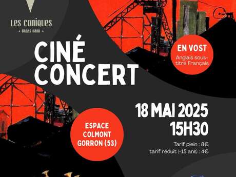 Ciné-concert "Les Virtuoses" avec Les Coniques Brass Band