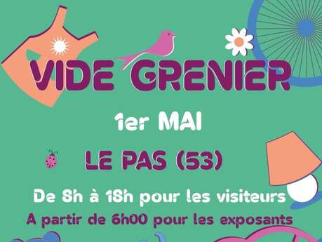 Vide grenier à Le Pas
