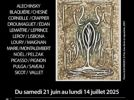 Eloge de l'arbre, par 23 artistes modernes et contemporains.