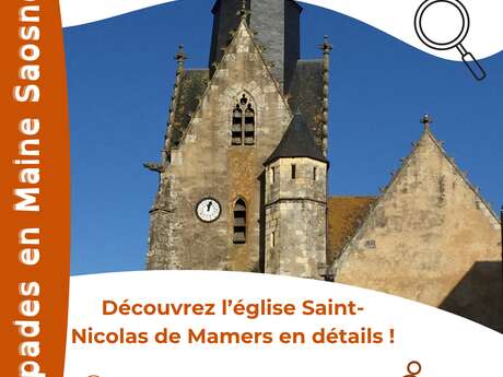 Escapades en Maine Saosnois : Journées Européennes du Patrimoine (Église Saint-Nicolas)