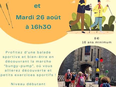 Balade bien-être et dynamique "Bungy pump"