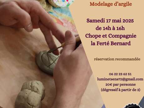 Atelier Bulles de créativité - Modelage d'argile