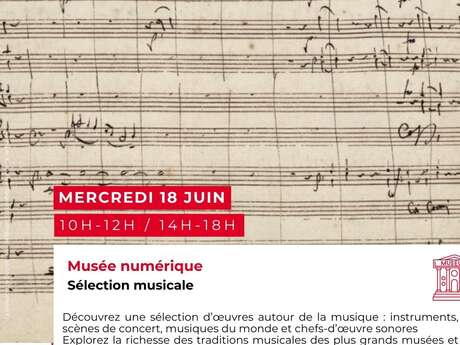 Musée numérique : Sélection musicale