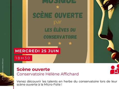 Scène ouverte du conservatoire