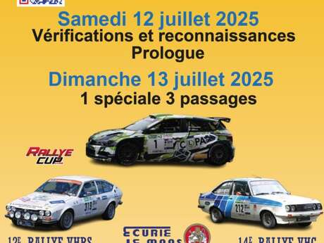 59ÈME RALLYE RÉGIONAL LE MANS
