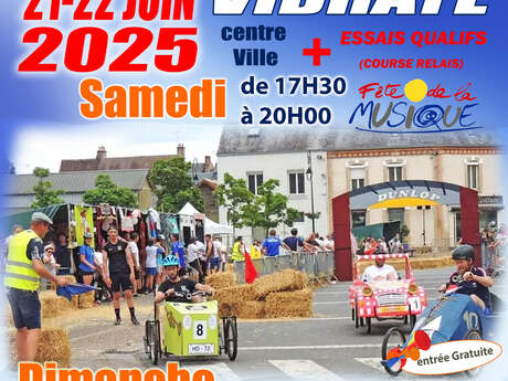 Course de voitures à pédales