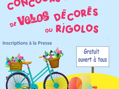 Concours et parade de vélos décorés ou rigolos
