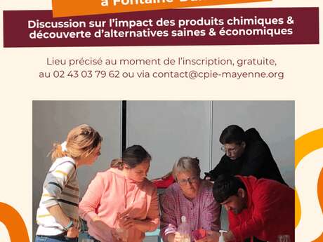 ATELIER DE DISCUSSION : PRODUITS CHIMIQUES VS PRODUITS SAINS