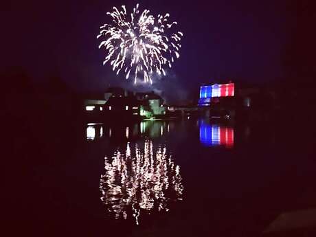 Feu D'Artifice à Sablé sur Sarthe