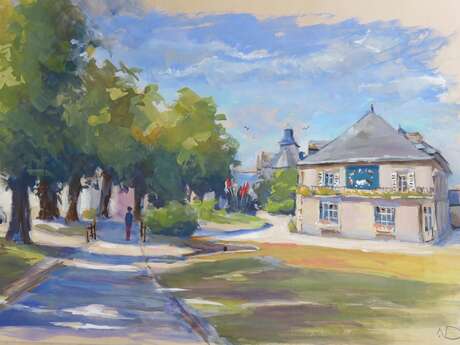 Exposition de peintures de Valérie Guesnay