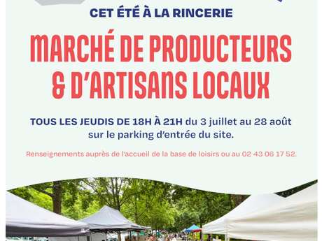 MARCHÉ ESTIVAL - Producteurs et artisans locaux