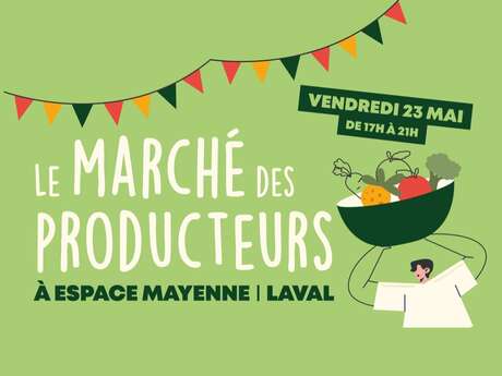 Le marché des producteurs du Mayenne Food Dating