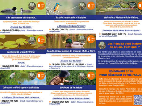 Animation "Je pêche mes premiers poissons" - Le Lion d'Angers