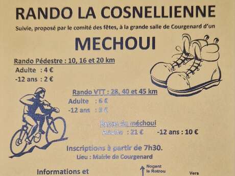 Randonnée VTT et pédestres " La Cosnélienne" Randonnée VTT et pédestres " La Cosnélienne"