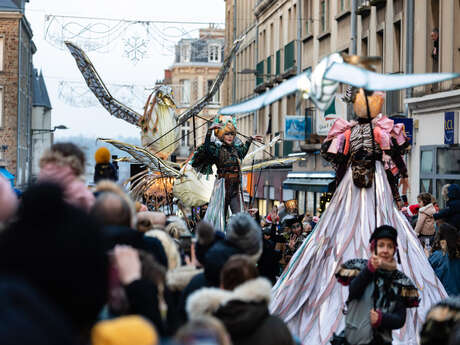 Parade et arrivée du Père Noël