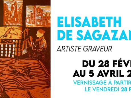 Exposition d'Elisabeth de Sagazan