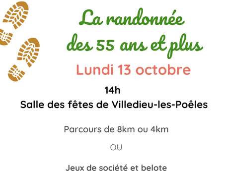 Randonnée pédestre des 55 ans et plus