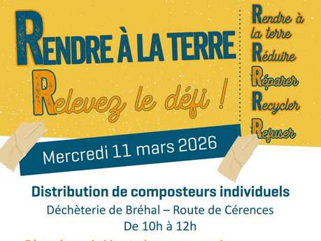 Distribution de composteurs individuels