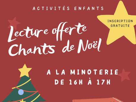 Lecture offerte et chants de Noêl