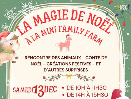 La Magie de Noël à la Mini Family Farm