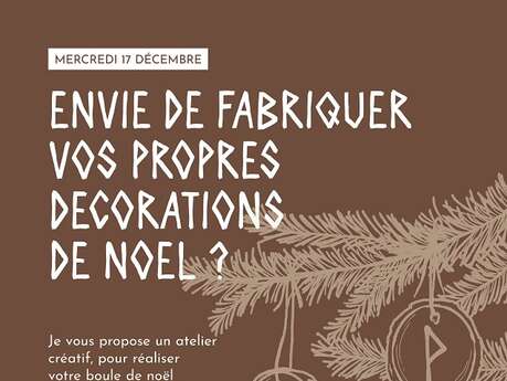 Atelier déco Noël