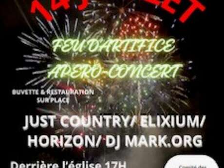 Soirée pour fêter la fête nationale - Apéro-concerts (feu d'artifice annulé)