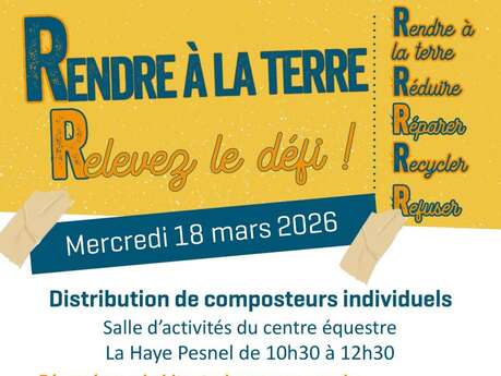 Distribution de composteurs individuels