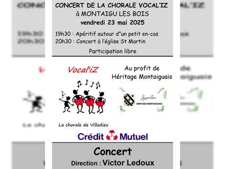Concert de la chorale Vocal'Iz