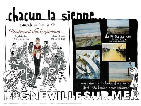 Chacun la Sienne : collectif d'artistes "Un temps pour peindre"