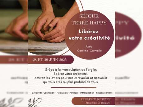 "Terre Happy" réveillez votre créativité par l'argile